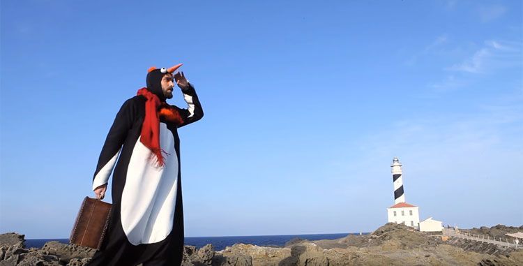 Todo saldrá bien, pingüino